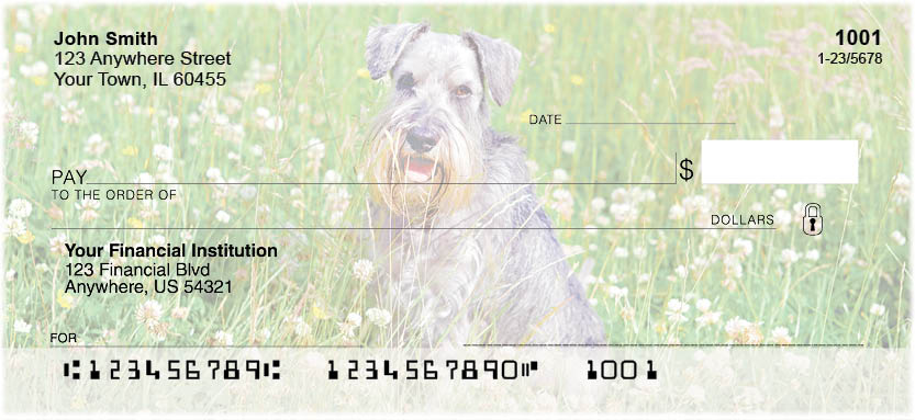 Schnauzers Personal Checks