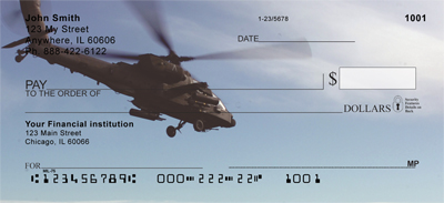 Helicopter Images Personal Checks