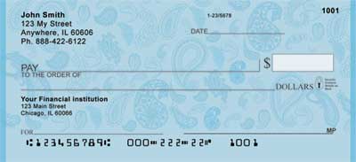 Paisley Personal Checks