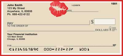 Sealed With a Kiss Personal Checks