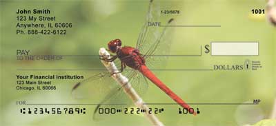 Dragonflies Personal Checks