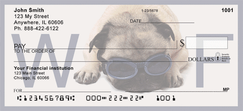 LOL Pugs Personal Checks