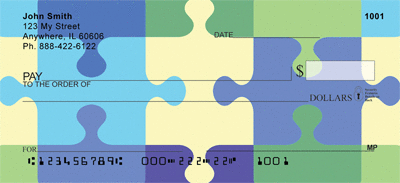 Jigsaw Puzzle Personal Checks or Puzzle Checks