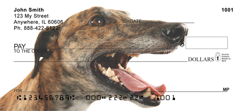 Greyhound Portraits Checks