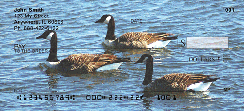 Canadian Geese Personal Checks