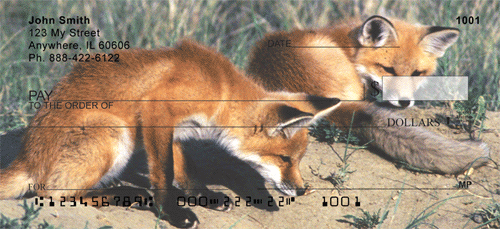 Red Fox Personal Checks