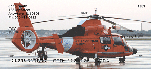 Coast Guard Checks or Coast Guard Helicopters Personal Checks