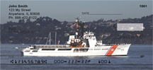 Coast Guard Checks - Coast Guard Cutters Personal Checks