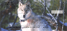 Wolves Checks - Wolf Personal Checks