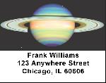 Saturn Address Labels - Space Labels
