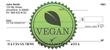 Vegan Checks - Vegan and Vegetarian Personal Checks