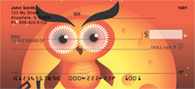 Owl Cartoon Personal Checks - Owls Checks
