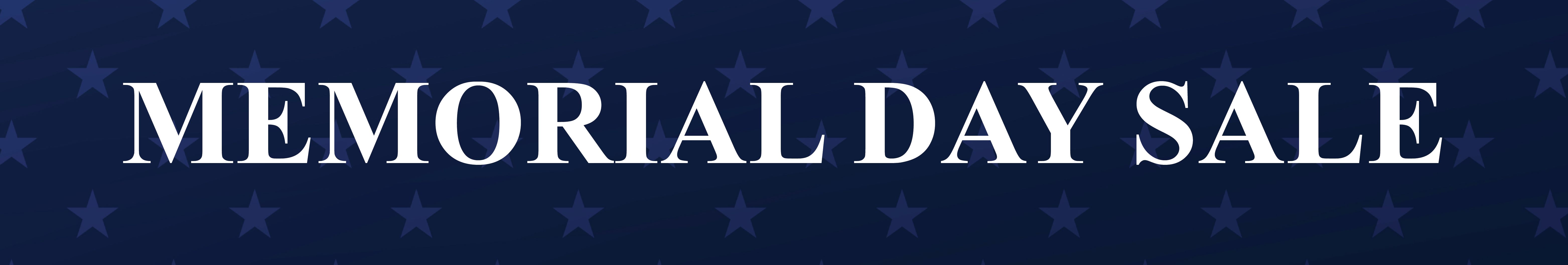 Memorial Day Sale