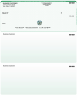Green Safety Value Hologram Top Laser Checks Product Image
