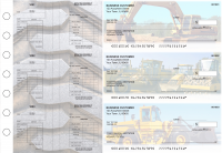 Construction Multi-Purpose Salary Voucher Business Checks | BU3-7CDS10-MPS