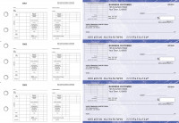 Blue Marble Multi-Purpose Corner Voucher Business Checks | BU3-7LMA01-MPV