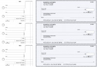 Blue Safety Standard Counter Signature Business Checks | BU3-BLU01-SCS