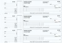 Blue Knit Itemized Payment Business Checks | BU3-BLU02-IPR