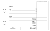 Bakery Standard Invoice Business Checks | BU3-CDS02-SNV