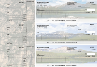 Scenic Mountains Itemized Payment Business Checks | BU3-CDS29-IPR