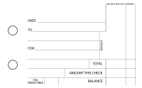 Teal Marble Standard Mailer Business Checks | BU3-EMA01-SML