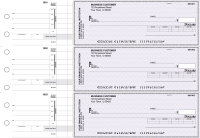 Purple Safety Invoice Business Checks | BU3-USF01-INV
