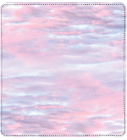 Cotton Candy Clouds Checkbook Cover | CDP-CCC01