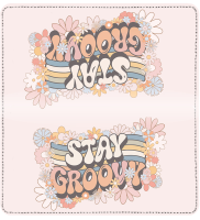 Groovy Checkbook Cover | CDP-FUN100