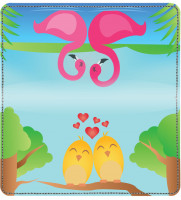 Animal Companions Leather Checkbook Cover | CDP-GEP93