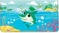 Cute Marine Life Leather Checkbook Cover | CDP-GEP96