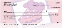 Cake Slice by Deidre Mosher Personal Checks | DMO-03