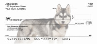 Siberian Husky Personal Checks | GCA-22