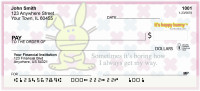 It's Happy Bunny Cute Personal Checks | IHB-01