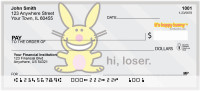 More Insults By It's Happy Bunny Personal Checks | IHB-13