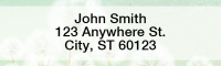 Whimsical Dandelion Address Labels  | LBFLOC-15