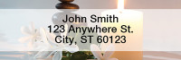 Zen Candles Rectangle Address Labels | LRFLO-89