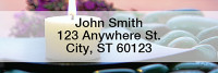 Zen Candles Rectangle Address Labels | LRFLO-89