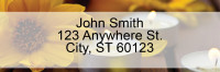 Serene Candles Rectangle Address Labels | LRFLO-90
