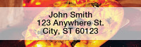 Pizza Narrow Address Labels | LRFOD-48