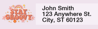 Groovy Address Labels | LRFUN-100