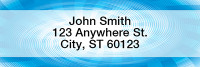 Eye of the Storm Rectangle Address Labels | LRGEP-48