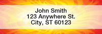 Eye of the Storm Rectangle Address Labels | LRGEP-48