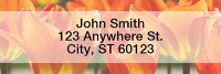 Tulips Narrow Address Labels | LRNAT-06