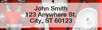 Firefighting Equipment Narrow Address Labels | LRPRO-51