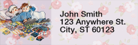 Raggedy Ann & Andy Address Labels  | LRRAA-01