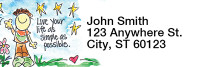 Simplicity Rectangle Address Labels by Amy S. Petrik | LRRAMY-15