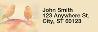 Tranquil Birds Rectangle Address Labels | LRRANI-001