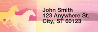 Twilight Stallions Rectangle Address Labels | LRRANI-002