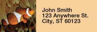 Tropical Fish Narrow Address Labels | LRRANI-01