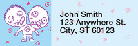 Dr. Krinkles' Creep Kids Rectangle Address Labels | LRRDRK-01
